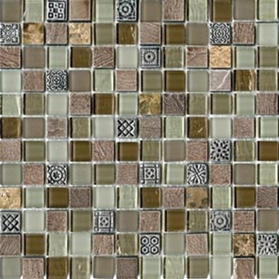 L`antic colonial Mosaicos Tecno Glass Country 2.1x2.1 29,6x29,6 - керамическая плитка и керамогранит