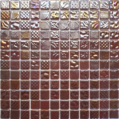Natural mosaic Steppa STP-RD001-L Red 31,7x31,7