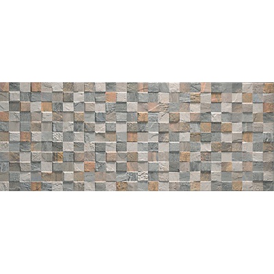 Naxos Lithos 0099945 Mosaico Lithos Grey 3D 32x80.5