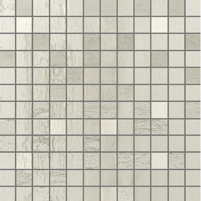 Apavisa Metal 2.0 8431940252525 White Lappato Mosaico 29.75x29.75