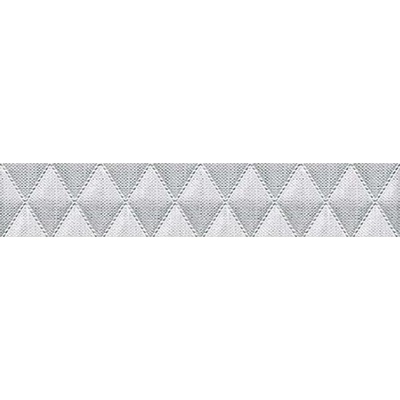 Azori Illusio Grey Geometry 31.5x6.2