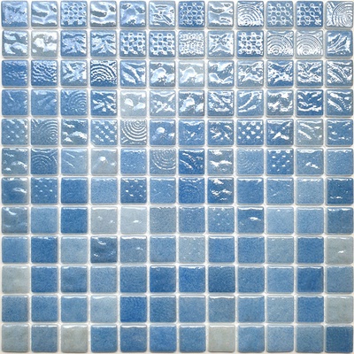 Natural mosaic Steppa STP-BL007-L Голубая 31,7x31,7