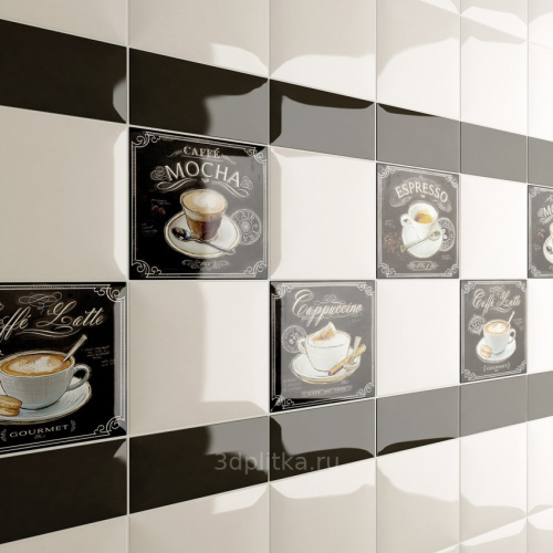 Amadis Fine Tiles Coffee Essentials Chocolate 15x15