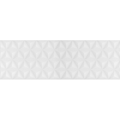 Kerama Marazzi Диагональ 12119R Белый Структура Обрезной 25x75