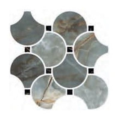 Naxos Serenade 128992 Circle Green 29x29 - керамическая плитка и керамогранит