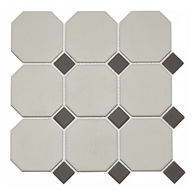 TopCer Field Material 4416OCT29 White Brown 30x30 - керамическая плитка и керамогранит