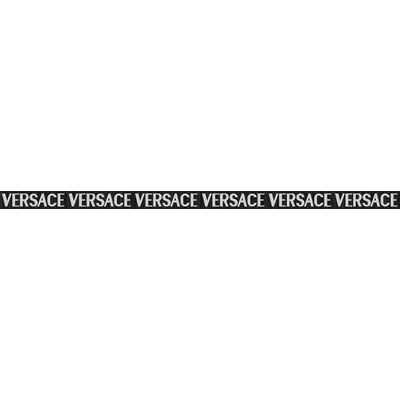 Versace Meteorite 47111 Listello Firma Naturale Nero/Platino 2,7x60