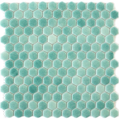 Natural mosaic Steppa STP-GN008-HEX Green 30x30