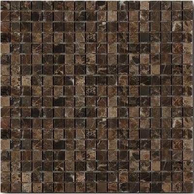 Art Natura Marble Mosaic Dark Imperador 30.5x30.5