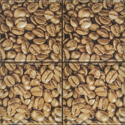 Absolut Keramika Monocolor Set Coffee Beans 02 (4pzs) 10x10