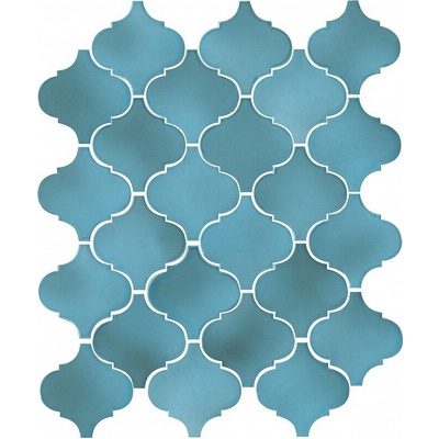 Kerama Marazzi Арабески Тоскана 65005 Голубой Глянцевый 26x30 - керамическая плитка и керамогранит