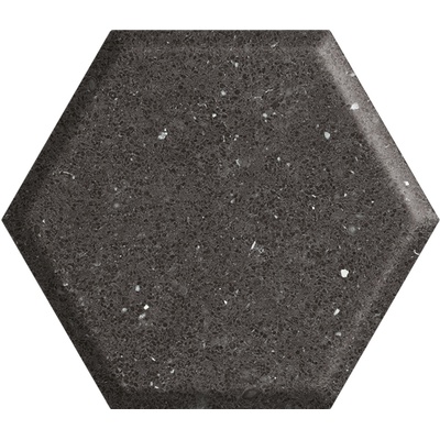 Grupa Paradyz Space Dust Nero Heksagon Struktura A 19.8x17.1