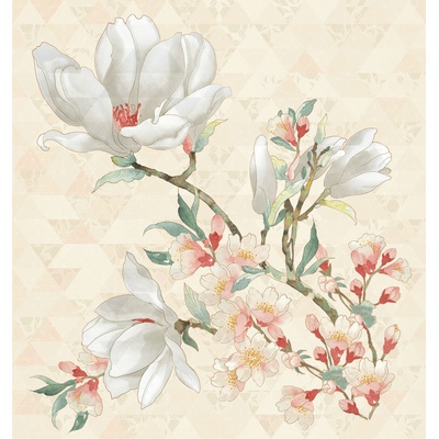 Керлайф Primavera Magnolia Crema 75.3x70.9