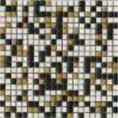 Versace Alphabet 48911 Mosaico Inciso Bianco-Nero-Oro 29,1x29,1