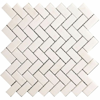 Colori Viva Statuario Mosaic Polished Pure White 30.5x30.5