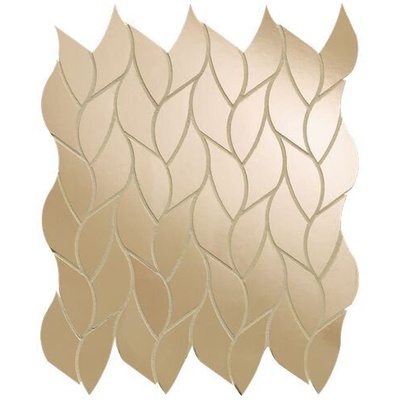 Fap Ceramiche Roma Gold fQMT Onice Miele Leaves Brillante 25.9x30.9