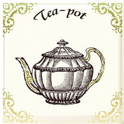 Monopole Ceramica Irish Tea 15x15