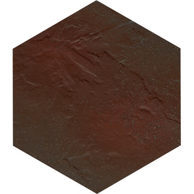 Grupa Paradyz Semir Brown Hexagon 26x26