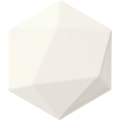 Tubadzin Origami W White Hex 11x12.5