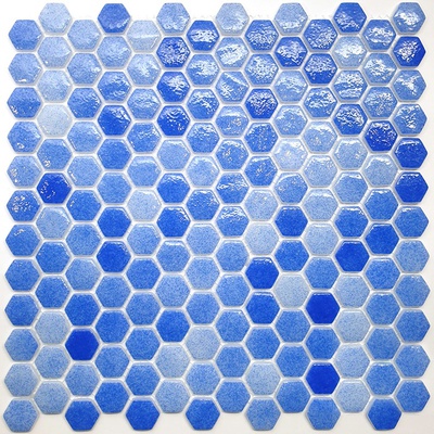 Natural mosaic Steppa STP-BL010-HEX Blue 30x30