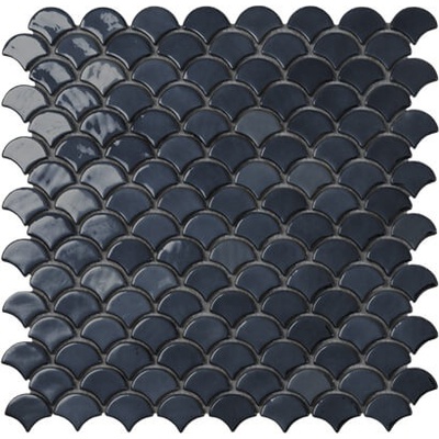 Vidrepur Soul № 6005 Черный (на сетке) 30,7x31,7 - керамическая плитка и керамогранит