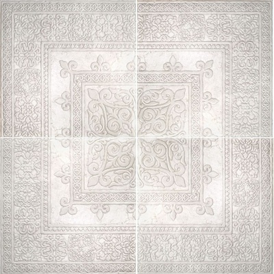 Absolut Keramika Papiro Roseton Gotico 4 pz White 60x60
