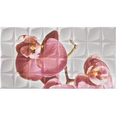 Rocersa ceramic Glamour Dec. Orchid C Blanco BLN 59.34x31.6
