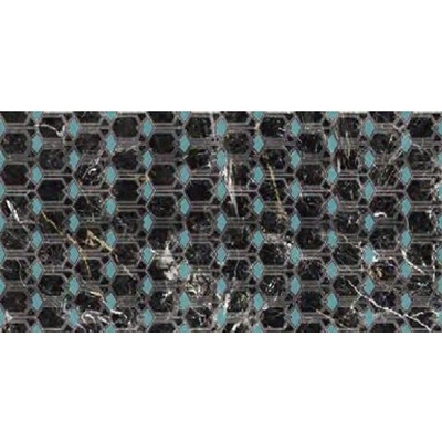 Naxos Rhapsody 118724 Fascia Twist Dark Wave Lev 60x120 - керамическая плитка и керамогранит