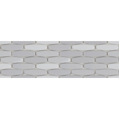 Stone Ellipse Gray White Nat (Чип 24Х79) 24x29 - керамическая плитка и керамогранит