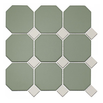 TopCer Field Material 4428OCT16 White Green 30x30 - керамическая плитка и керамогранит