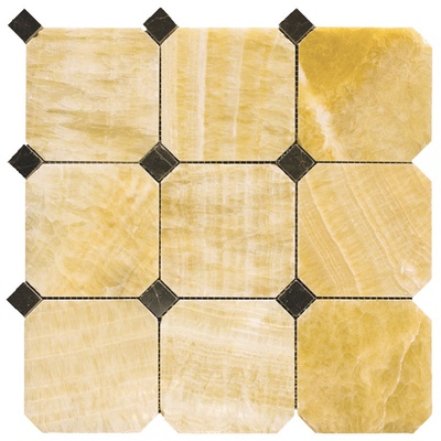 Natural mosaic Octagon M073+M076-BP10 30.5x30.5