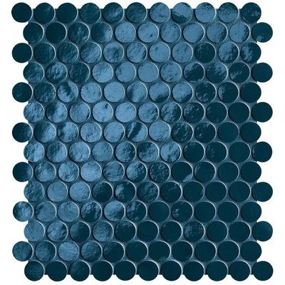 Fap Ceramiche Glim fROH Blu Navy Round 29,5x32,5 - керамическая плитка и керамогранит