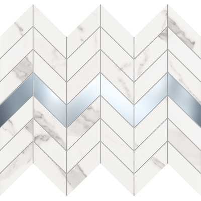 Tubadzin Vienna Mozaika scienna White 29,8x24,6
