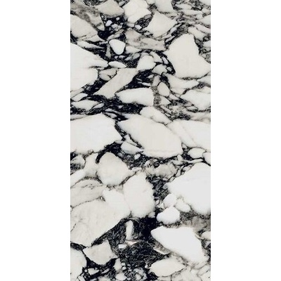 Floor Gres B &amp; W Marble 766594 Pebble High-Glossy Ret 30x60