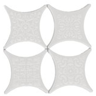 Absolut Keramika Core Estrella Set Blanco 6.7x6.7