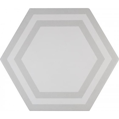 Adex Pavimento ADPV9019 Hexagono Deco Light Gray 20x23