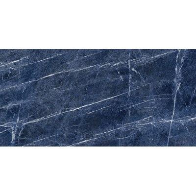 Stone Ultra Marmi Sodalite Blu Block A Lucidato Shiny Design Stones 150x300
