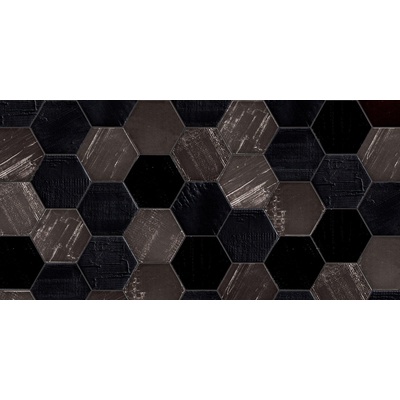 Mirage Charme BAG6 Ruche Noir 12,5x10,9 - керамическая плитка и керамогранит