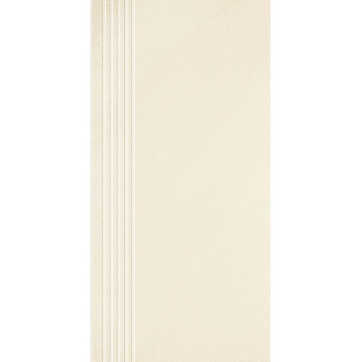Grupa Paradyz Arkesia Bianco Stopnica Prosta Nacinana Mat 29,8x59,8 - керамическая плитка и керамогранит