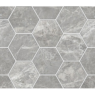 Sichenia Mus Eum 185363 Amazing Grey Modulo Esagone Mix 29,5x34 - керамическая плитка и керамогранит