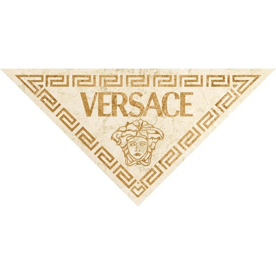 Versace Firma 118008 Triangolo Gold Pvd 9,5x4,8