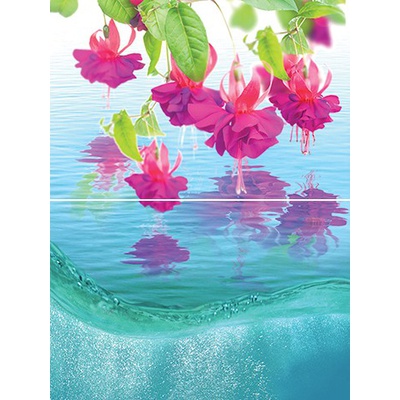 Муза-Керамика Ocean flowers P2-1 P2-1D240 40x30