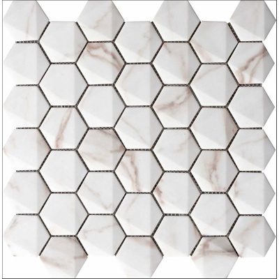 Grespania Marmorea Calacata Hexagonal 30x34.6