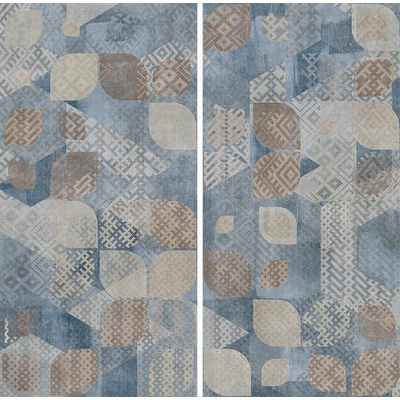 Dado Ceramica Wallpapers 303522/74 Geometric Mix 2 Rett 60x120