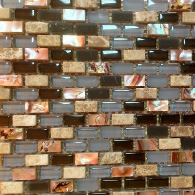 Lace Mosaic Перламутр Brown Pearl 28,6x28,8