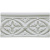 Adex Neri ADNE4134 Relieve Bizantino Silver Mist 7,5x15
