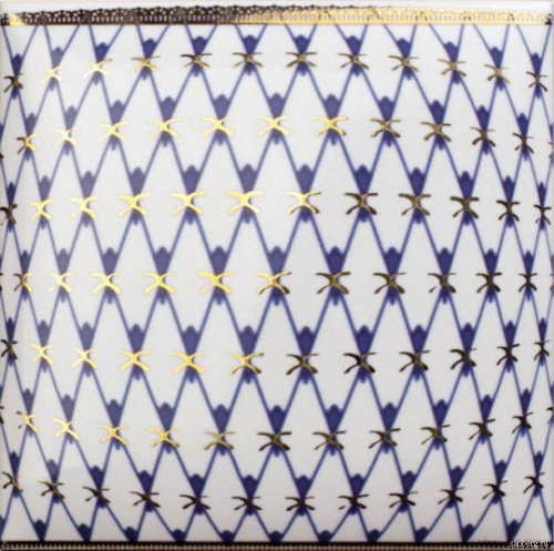 Amadis Fine Tiles Teaport Mesh Border 15x15