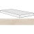 Rex Ceramiche Selection Oak 738139 White Oak Angolo Gradino DX/SX Ret 40x120