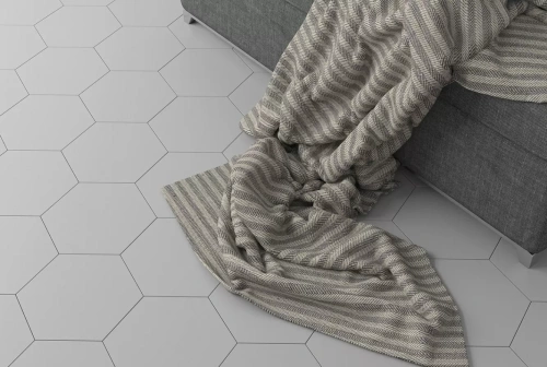 WOW Floor Tiles Triangle R9 Ash Grey Matt 20.1x23.2