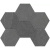 Estima Terra LN04/TE04 Black hexagon неполированный 25x28.5
